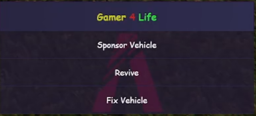 [QB] Sponsor Menu - paid interaction menu for players to encourage donations Thumbnail