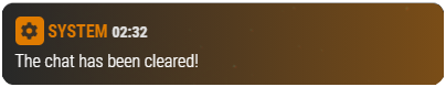 chatcleared