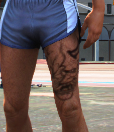 [RELEASE][PAID]Retexture 8 left leg tattoo[OPTIMISATION] thumbnail 6