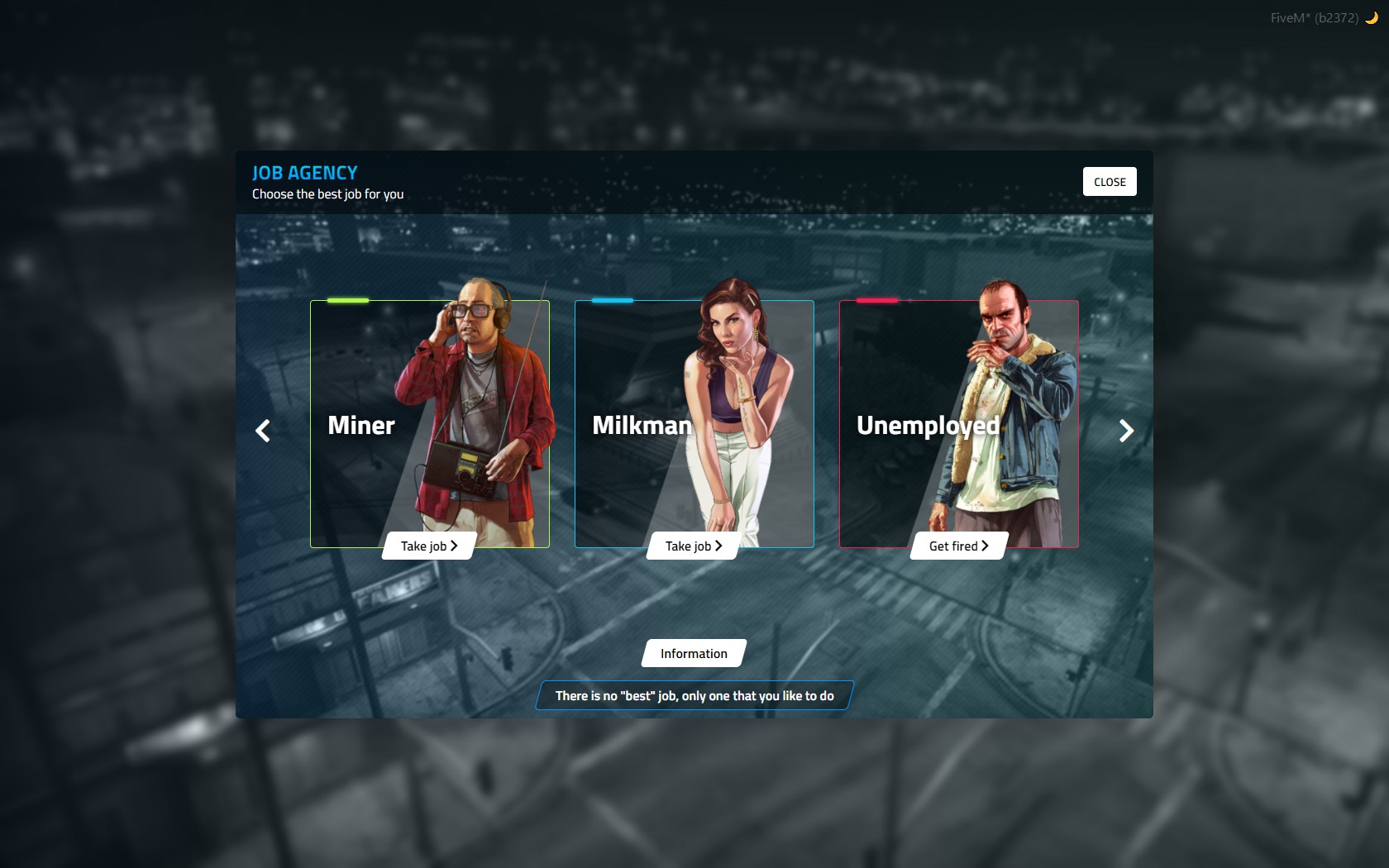 [PAID] [ESX] Job Agency with Modern UI - FiveM Releases - Cfx.re Community