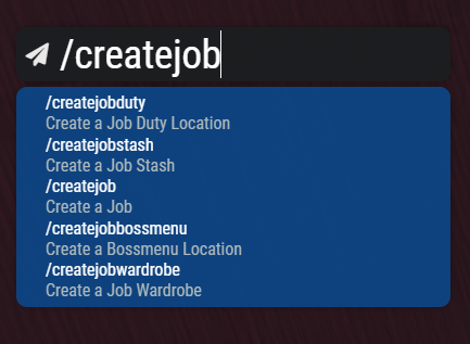 [PAID][QB] CT_JobCreator | Easy In-Game Job Creation. Wardrobe, On/Off Duty, Bossmenu, Stash Location Setters Thumbnail
