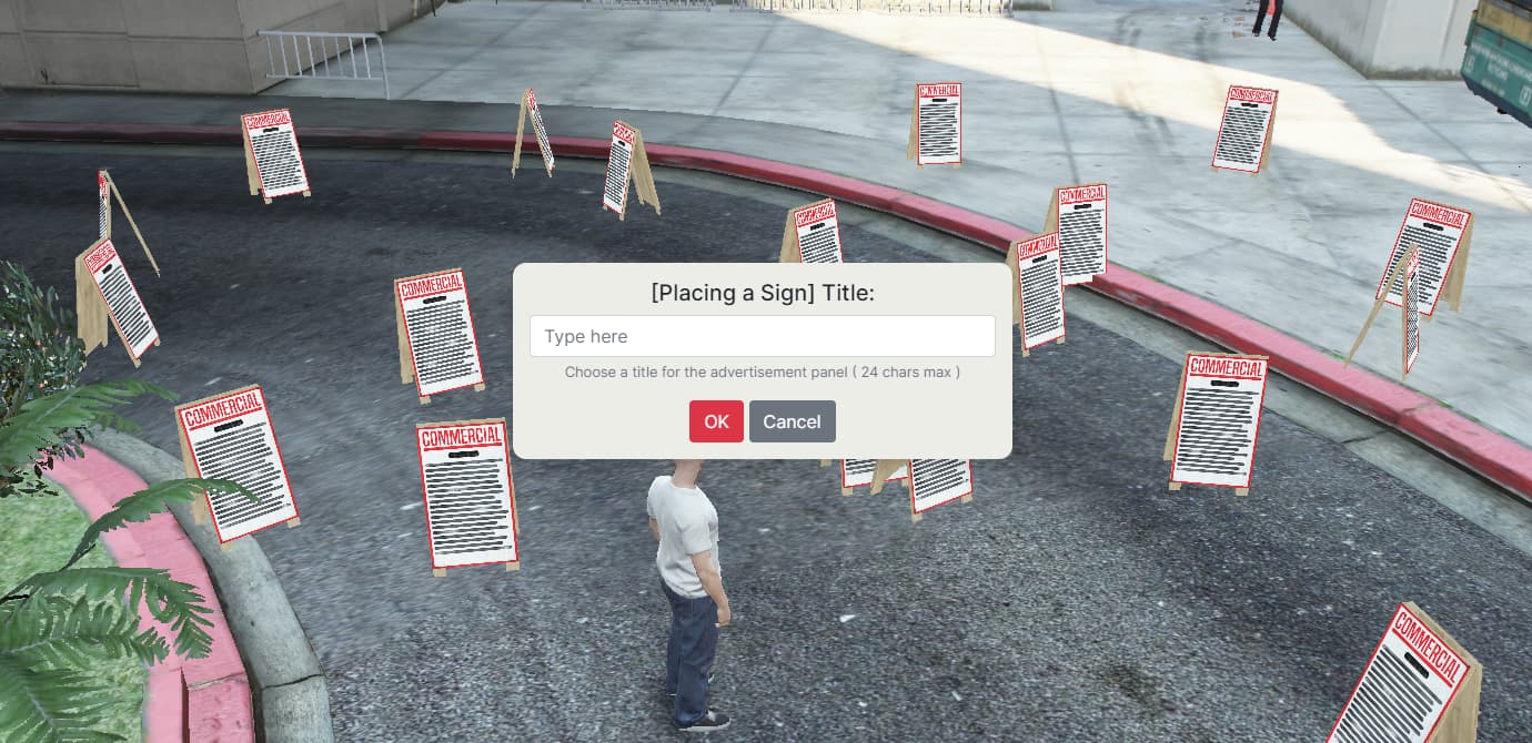 [QB-ESX] Advertisement Signs | Put a Commercial Ad Anywhere! [PAID] thumbnail 6