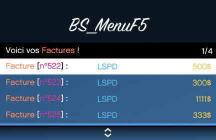  [PAID] BS_MenuF5 (Personal Menu | Administration Menu | Inventory UI) thumbnail 10