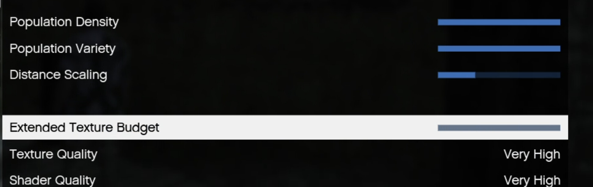 When i put high textures memory vram is red - FiveM Client Support 