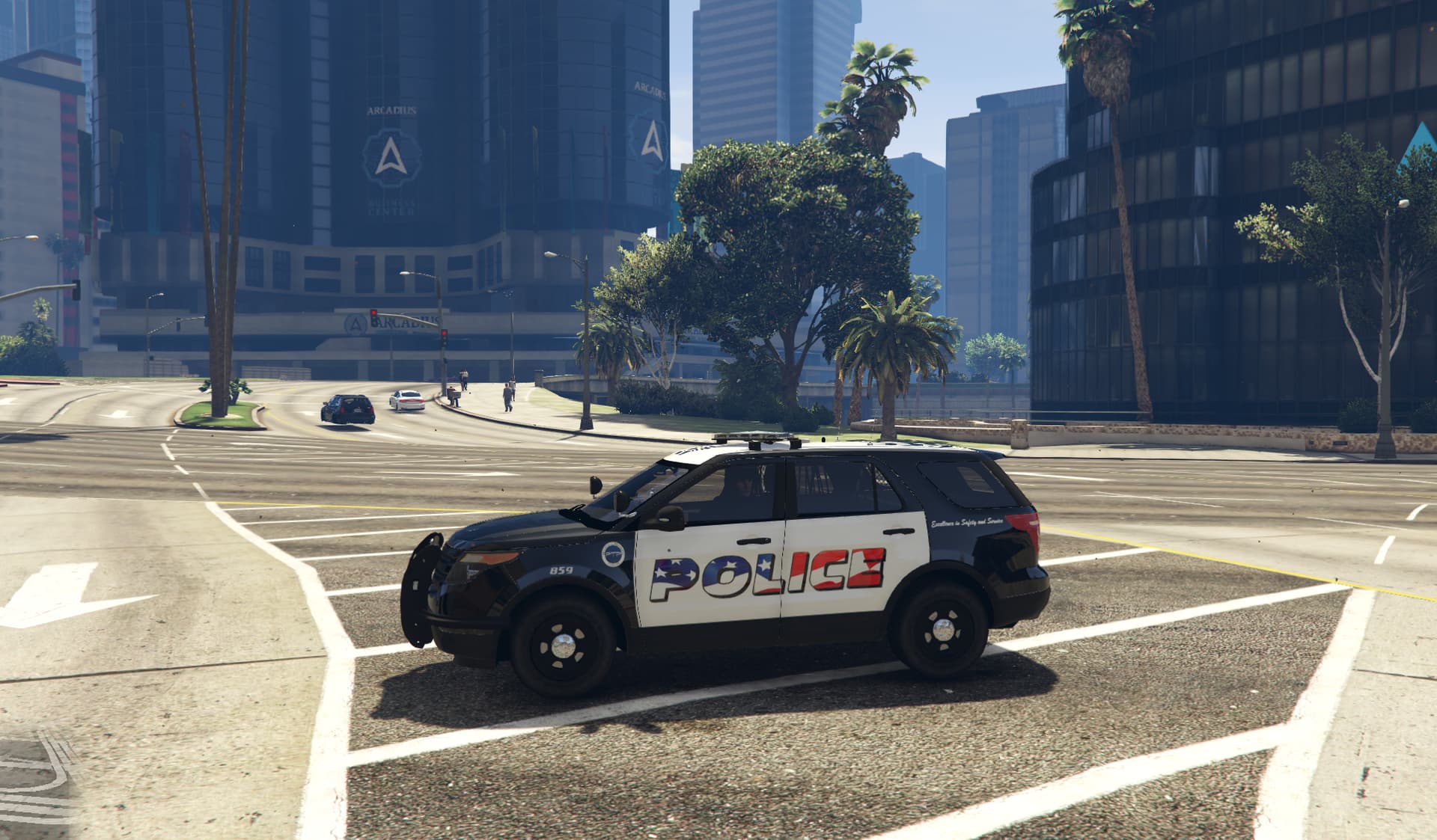 Patriotic Police Car - FiveM Releases - Cfx.re Community