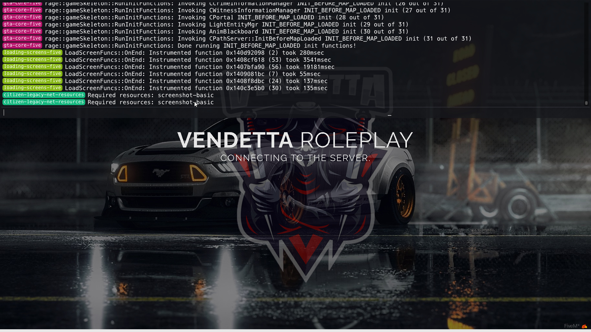 Stuck in loading screen in every server - FiveM Client Support - Cfx.re ...