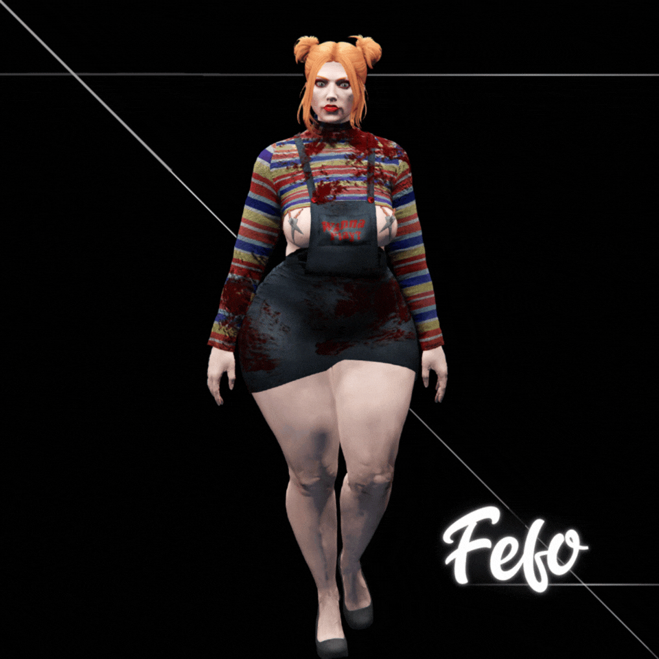 [PAID] Fefo - Costume Chucky for Plus Size Body Thumbnail