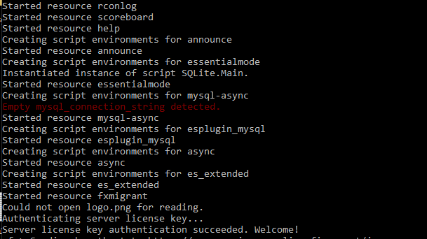 Empty mysql connection string detected HEEELP - Resource Support - Cfx ...