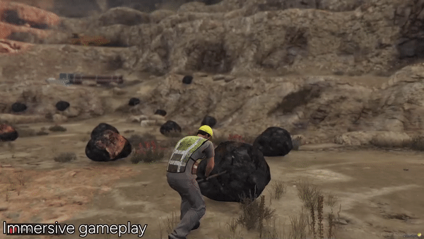 [ESX/QBCore/Standalone] Multiplayer Miner Job with minigame Thumbnail