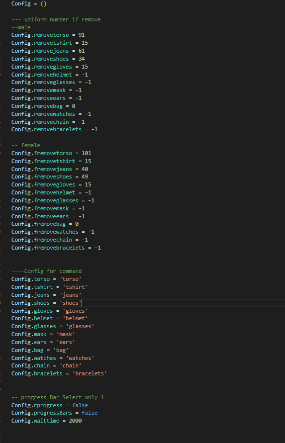 RKL ALL clothes as item Trade your Clothes (QBCORE AND OXINV) ESCROW AND OPENSOURCE Thumbnail