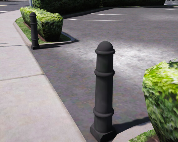 British Road Bollards Thumbnail