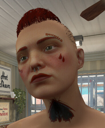 [RELEASE][PAID]4 tattoo face+neck[OPTIMISATION]  Thumbnail