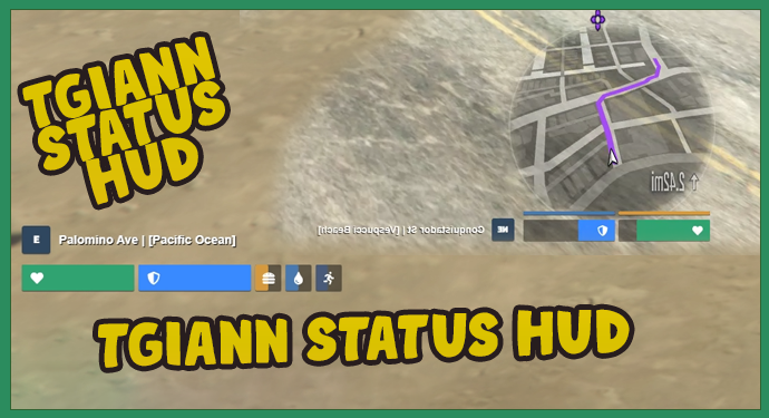 TGIANN Status&Compass&Cricle Map Hud Thumbnail
