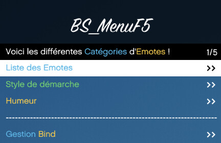  [PAID] BS_MenuF5 (Personal Menu | Administration Menu | Inventory UI) thumbnail 16