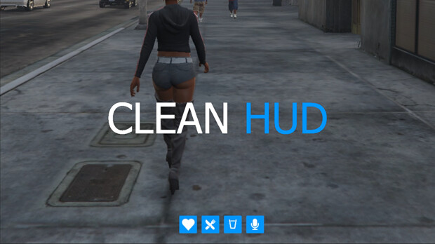 [paid] [qb-core] cz_cleanhud (player, car, oxygen) Thumbnail