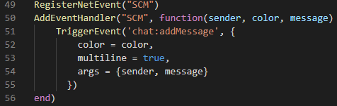 Execution of native ... in script host has failed - Discussion - Cfx Forum