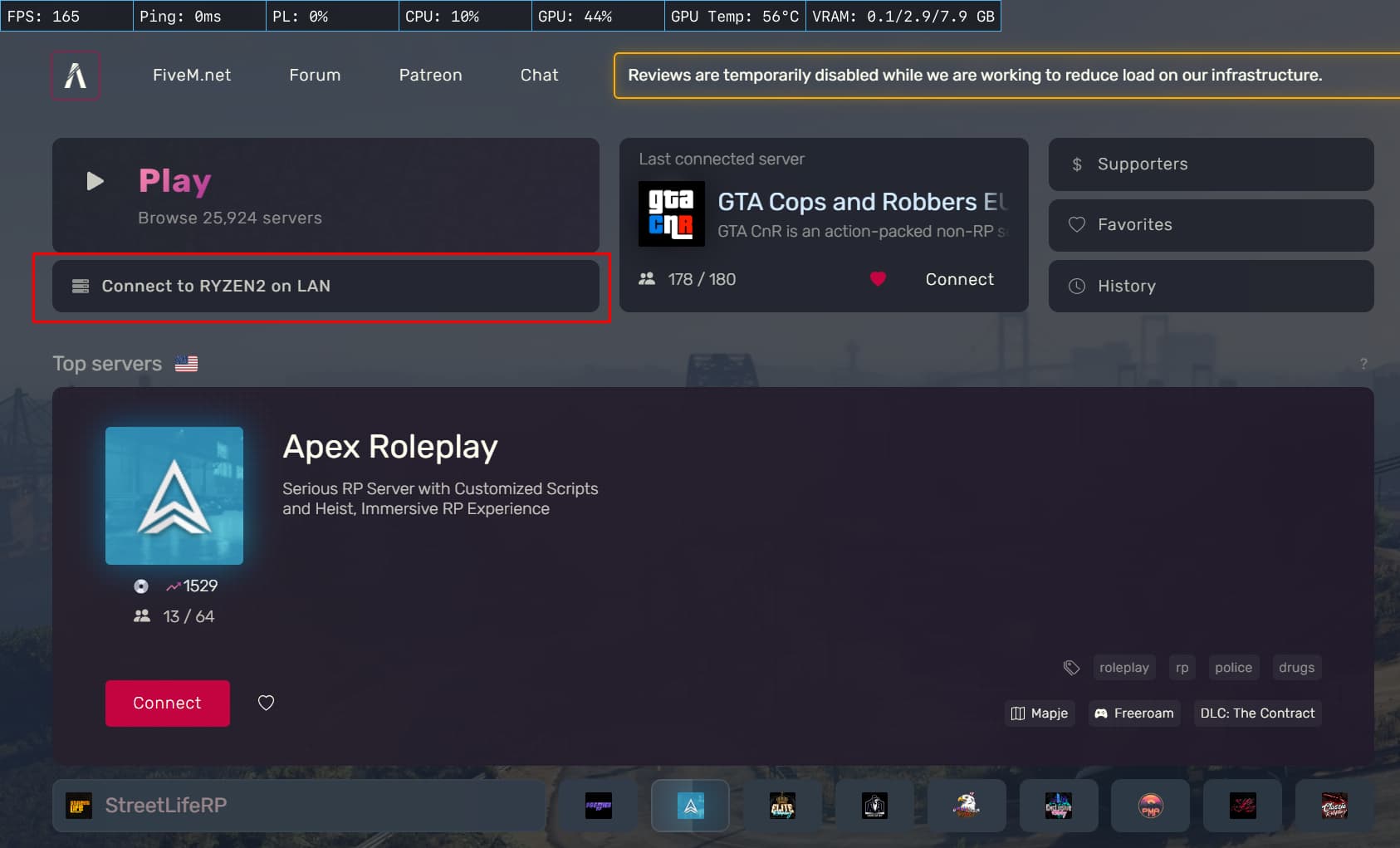 Local host (where did it go) - FiveM Client Support - Cfx.re Community