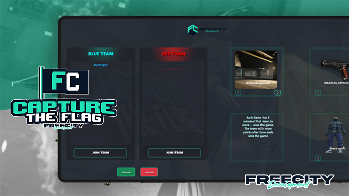 [PAID] [ESX/QB] FreeCity Capture The Flag Thumbnail