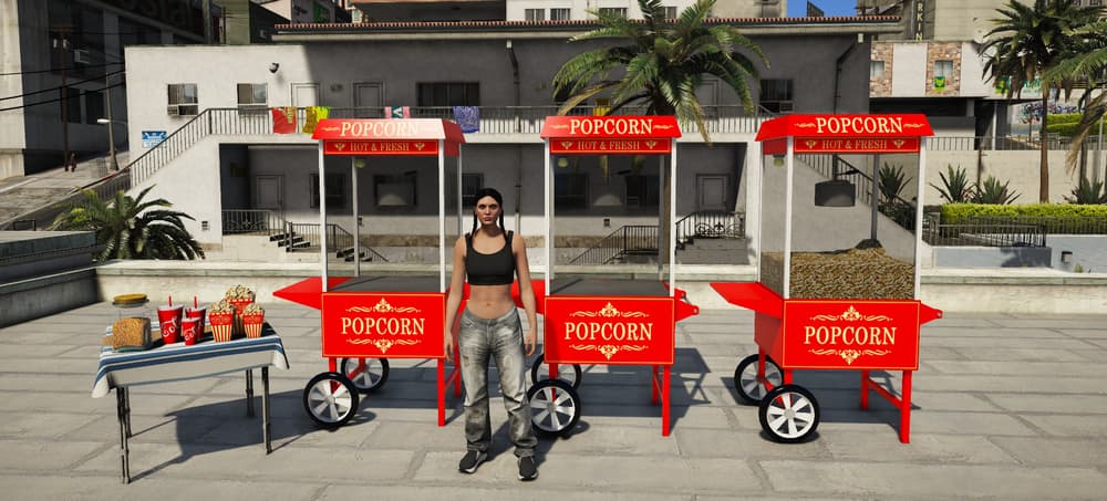 [PAID] [PROPS] Popcorn machine Thumbnail