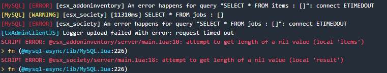 [Release] MySQL Async Library - 3.3.2 - Page 45 - FiveM Releases - Cfx ...