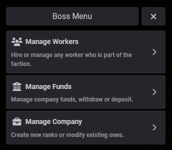 [ESX] MONO SOCIETY ( Boss Menu - Off Duty - MultijobMenu ) ( Service time count) thumbnail 2