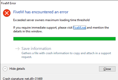 Why i can't play the game server - FiveM Client Support - Cfx.re Community