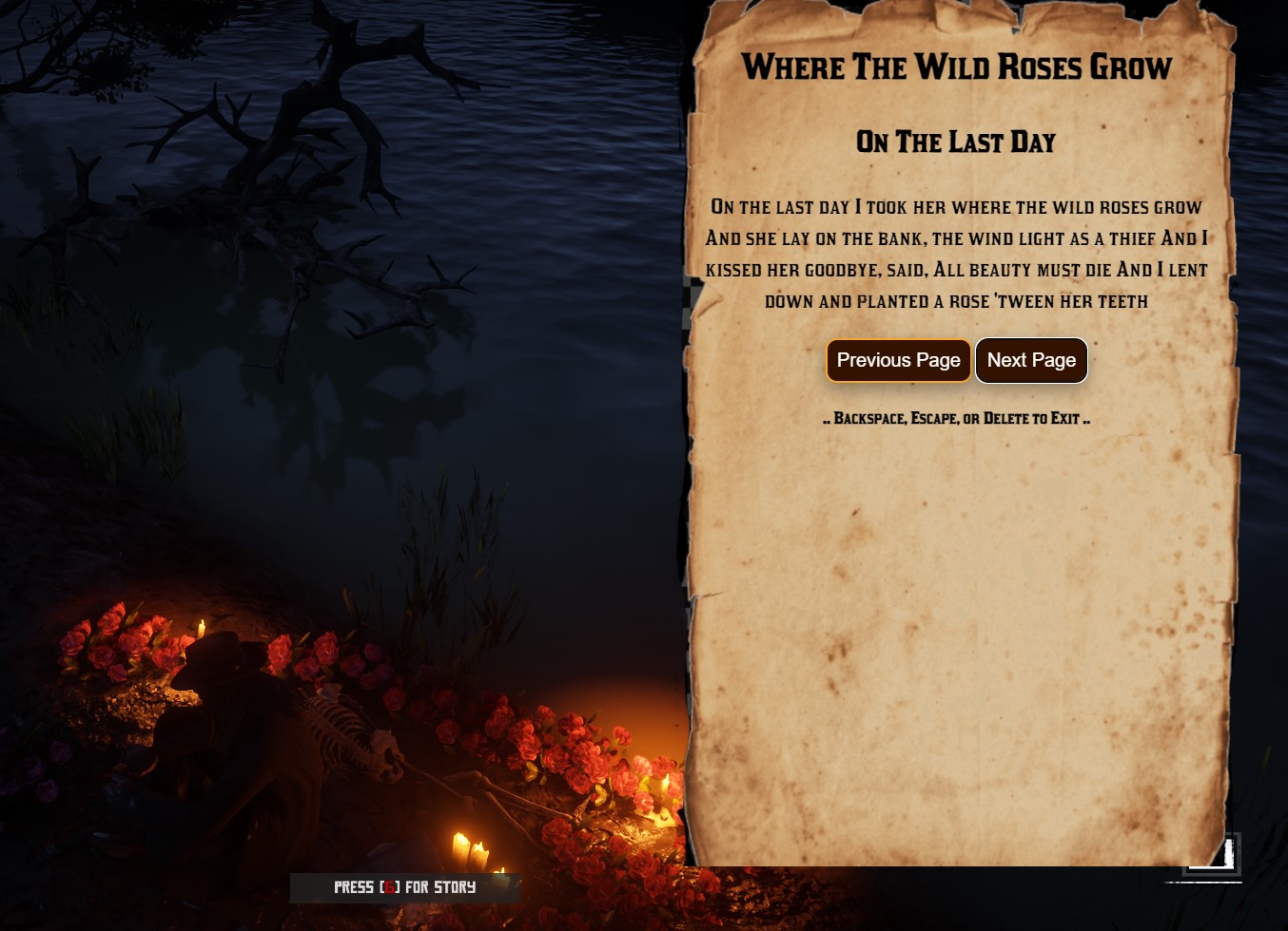 Where The Wild Roses Grow - Rp set - RedM Releases - Cfx Forum