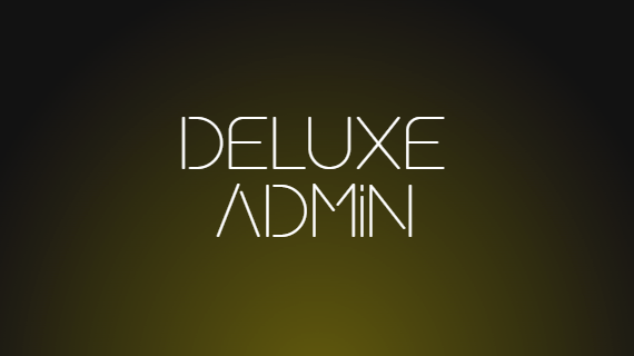 [PAID][ESX] Deluxe_Admin Menu Thumbnail