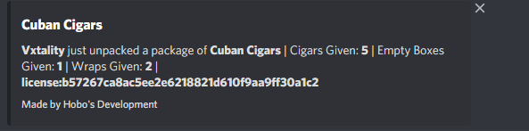 [ESX][PAID-RELEASE] Hobo's Development: "Cuban Cigars V2" thumbnail 3