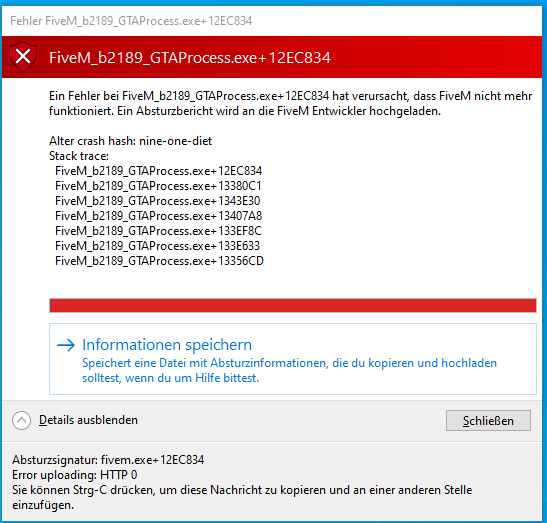 Game crashes unexpectedly all the time / Please Help - FiveM Client ...
