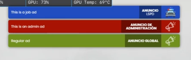 [ESX] MGO Unique Ads System (Advertising) JS Open thumbnail 3