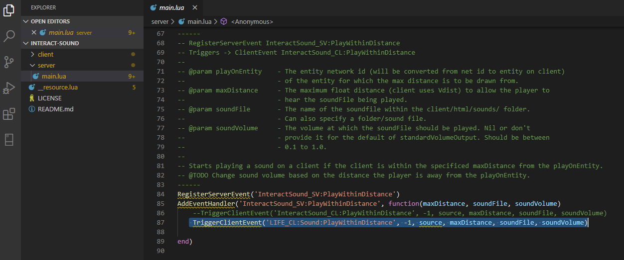 [Release] Play Custom Sounds for Interactions - Page 6 - Releases - Cfx ...