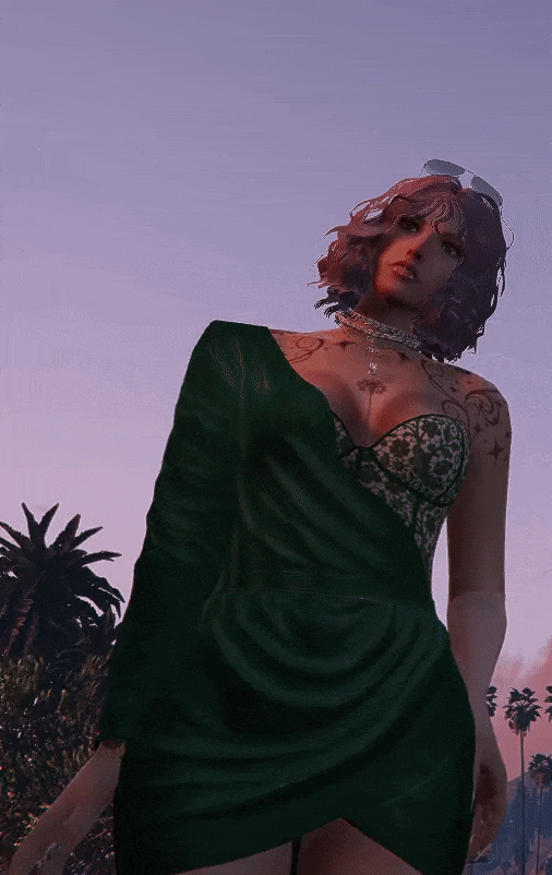 [Paid] [Clothes] Velvet Dress Thumbnail