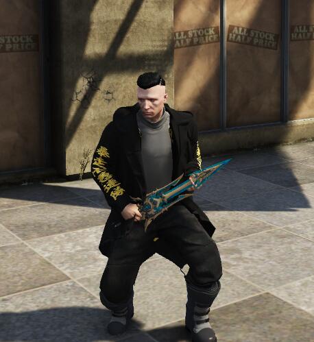 [Paid] 4 kinds of sword model props+addon weapon thumbnail 6