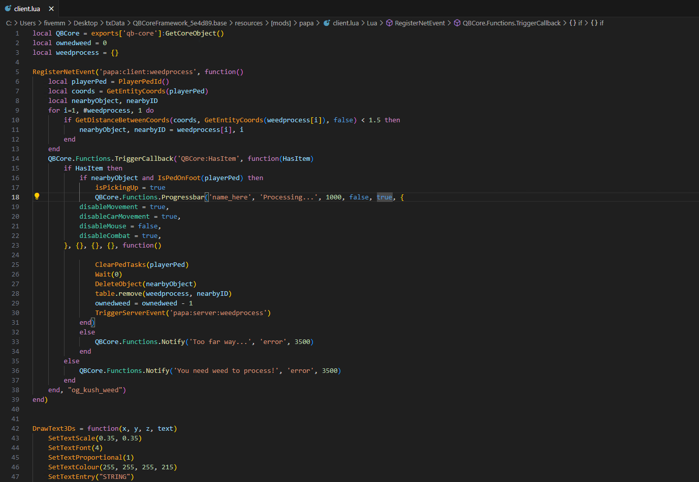 Stuck in creating new script and my game is crashing because of it ...