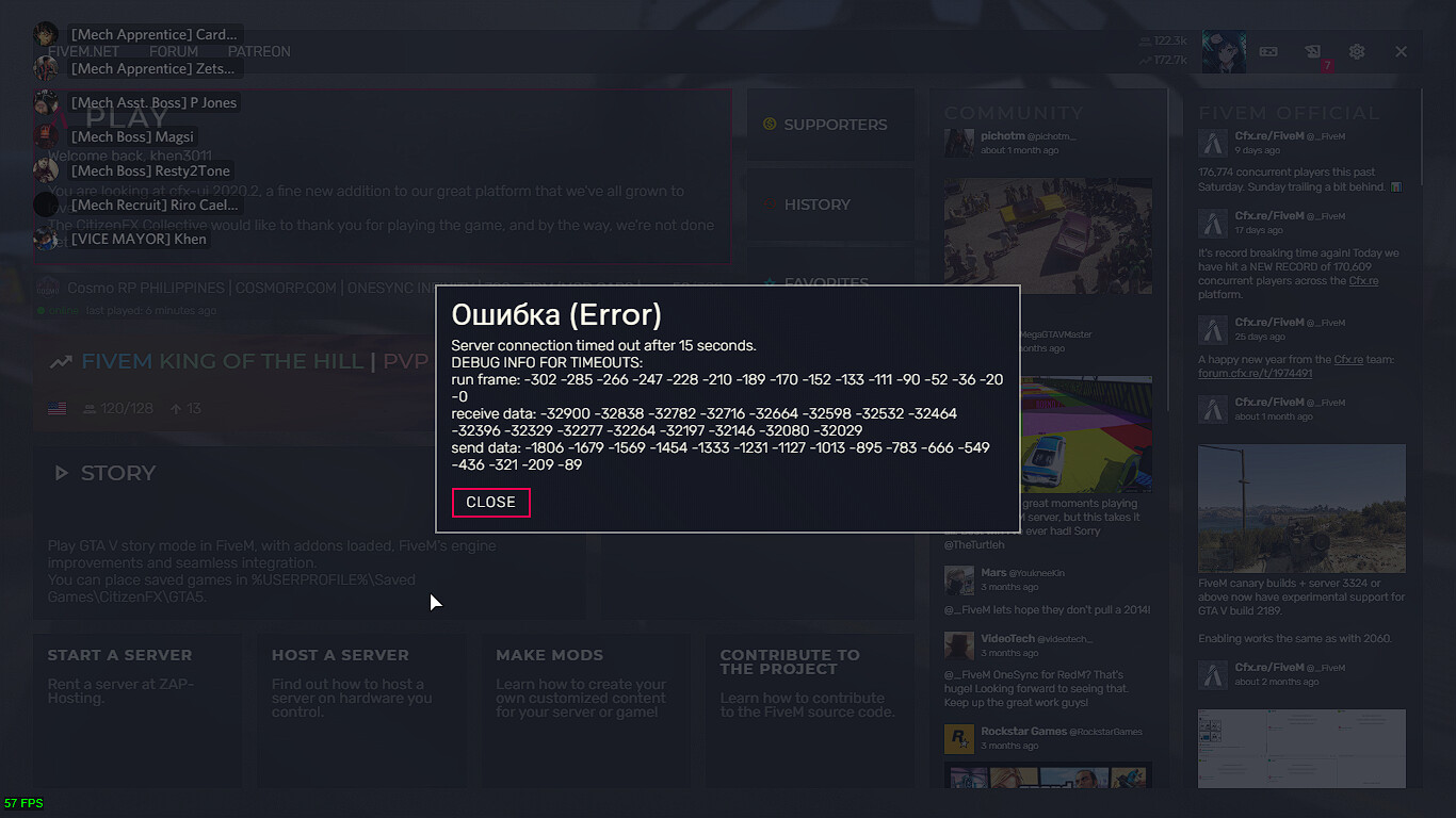 After the loading screen the game crash - FiveM Client Support - Cfx Forum