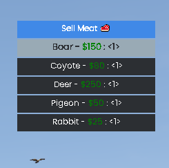 Unique Hunting and Meat Delivery 🥩 [ Paid - Release - ESX ] thumbnail 4
