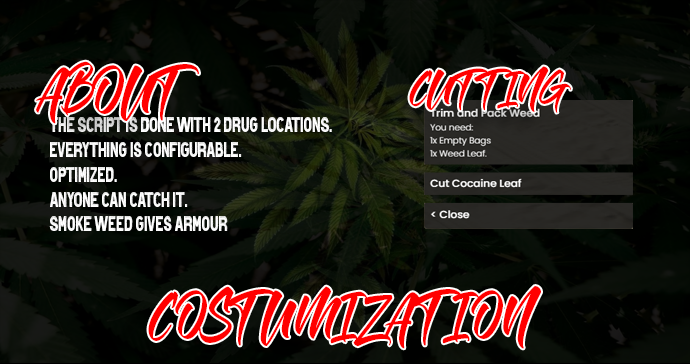 [PAID][QBCORE] - Drug System (Optimized, Many Features, Full and easy customization) thumbnail 2