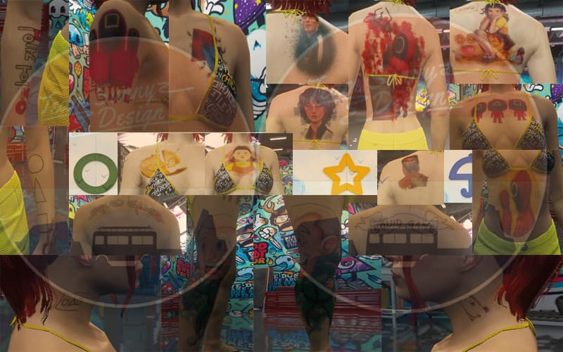 [RELEASE][PAID]Tattoo squid game inspired[OPTIMISATION]  Thumbnail
