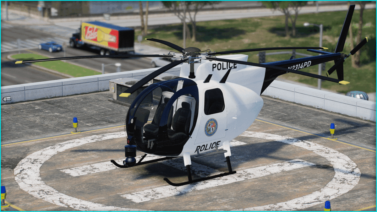 [PAID] Lore-Friendly Police Helicopter Buzzard Thumbnail