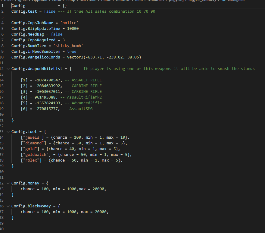 CO-OP VANGELICO ROBBERY [RELEASE] [PAID] [ESX] thumbnail 2