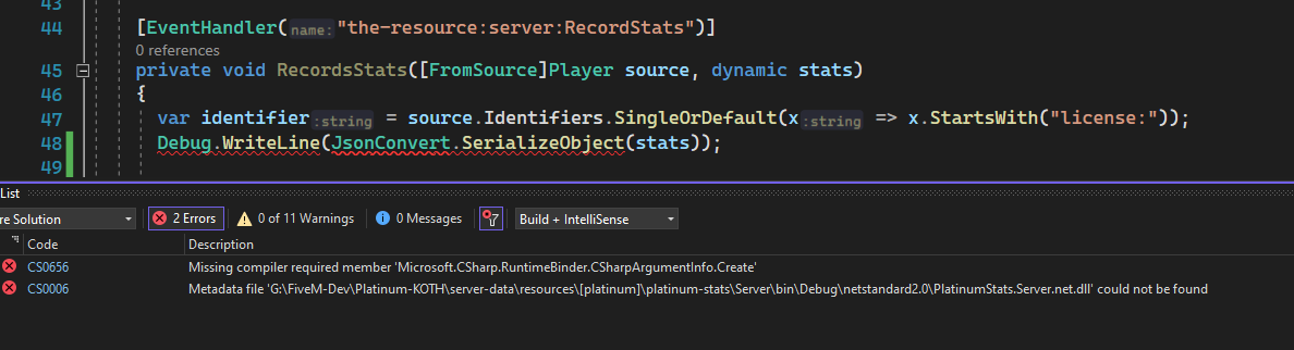 Why is my C# event handler failing argument mapping? - Discussion - Cfx ...