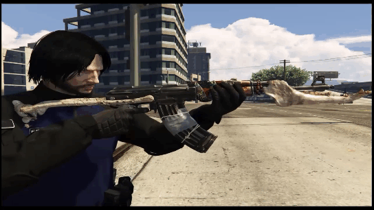 [paid][custom animated weapon] akbone Thumbnail