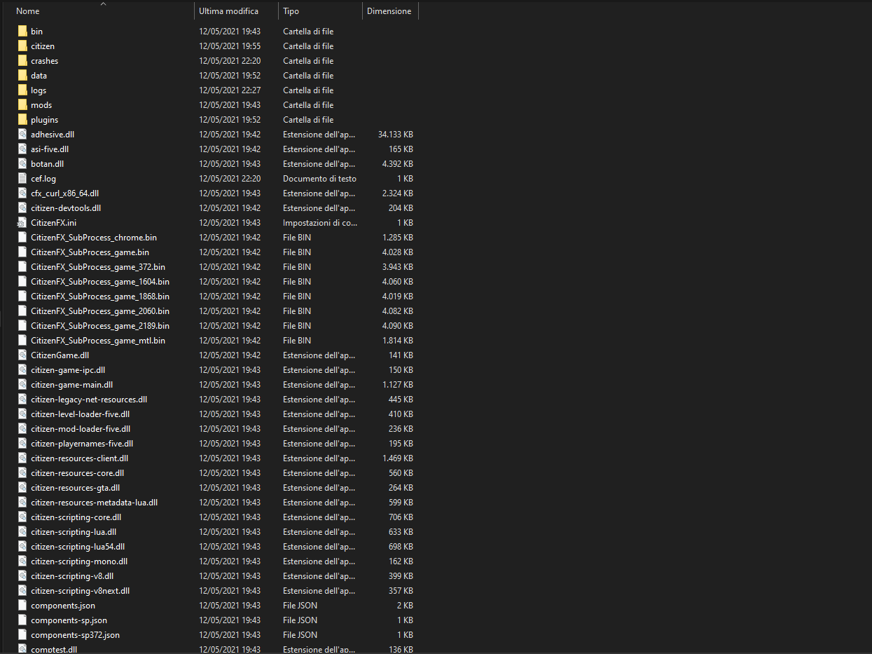 ERROR GTA5 B3258 EXE SUB 14072529C 0XF visual data 7