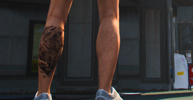 [RELEASE][PAID]Retexture 8 left leg tattoo[OPTIMISATION] thumbnail 2
