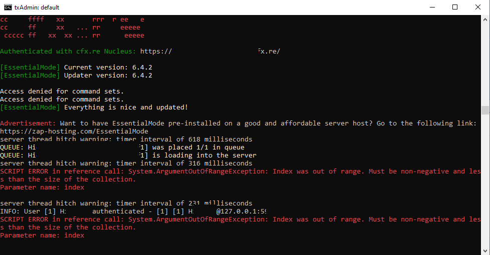 Script Error in reference call - Server Discussion - Cfx Forum