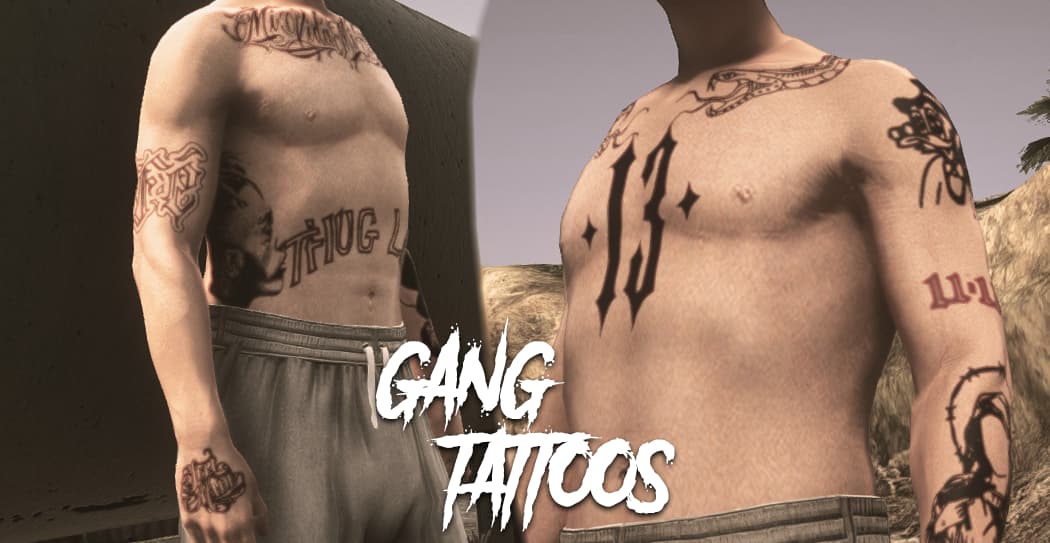 [PAID] [ADDON] 45 Gang Tattoos by Divined Thumbnail