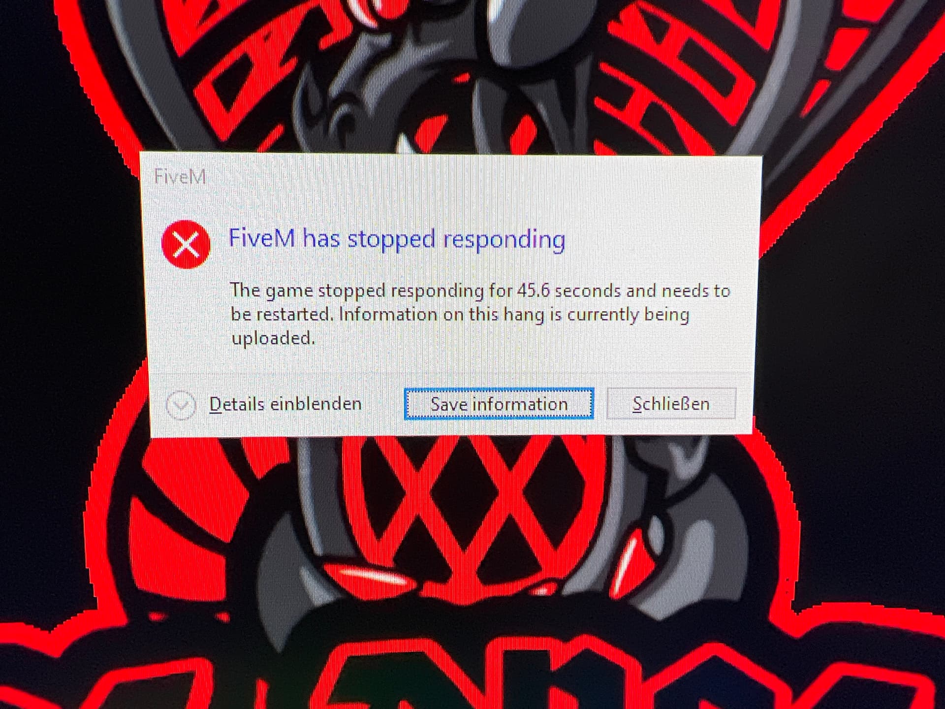 As soon as I start FiveM, it crashes immediately - FiveM Client Support ...