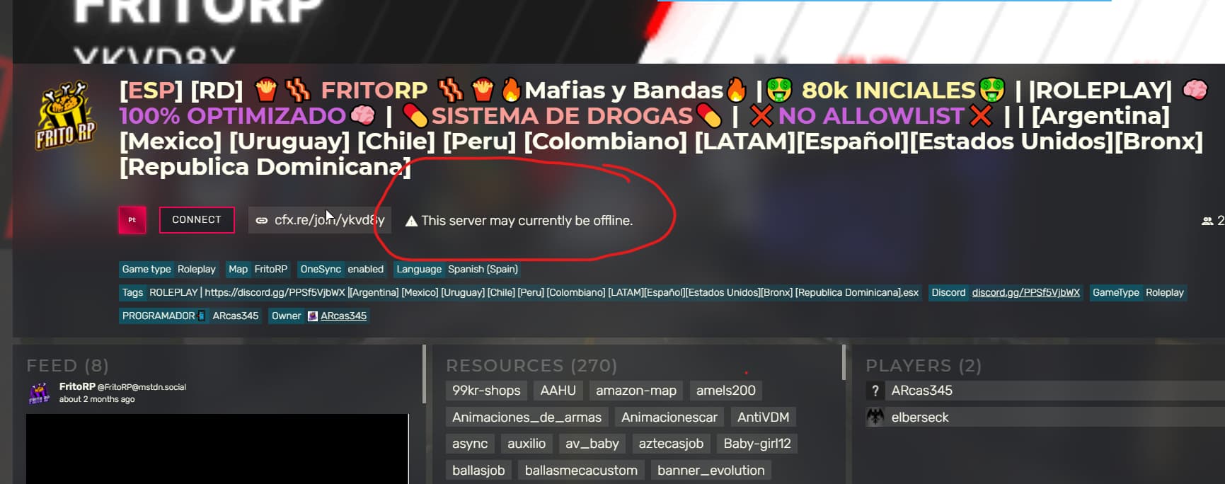 Error on my server Fivem PLEASE HELP ME - FiveM Client Support - Cfx.re ...