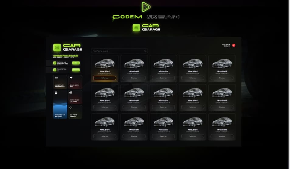 Codem-Garage [ESX - QB] Thumbnail